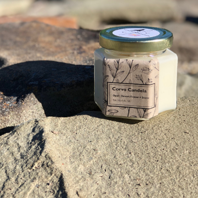 Opal - Desert Flower And Sage Soy Candle
