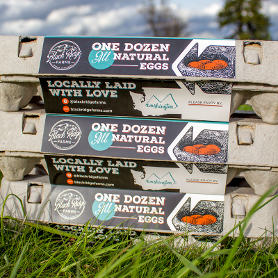 One Dozen All Natural Eggs