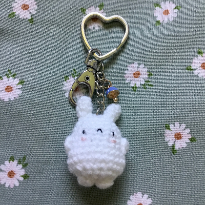 Baby Animal Crochet Keychain