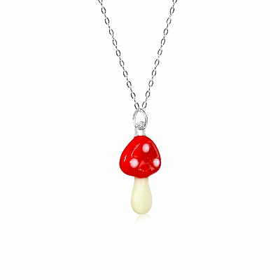 Woodsy Shroom | Mushroom Necklace