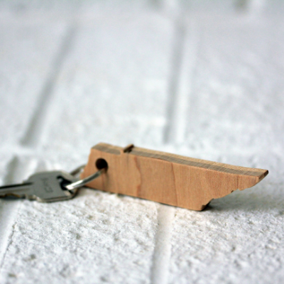 Tennessee State Keychain