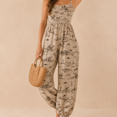The Cowboy And Ufo Lounger Jumpsuit