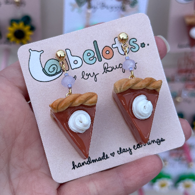 Pumpkin Pie Earrings