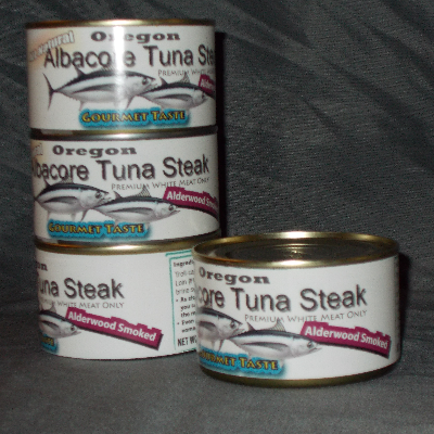 Alder Smoked Canned Tuna Steak