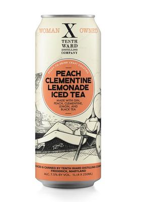 Peach-clementine lemonade iced tea