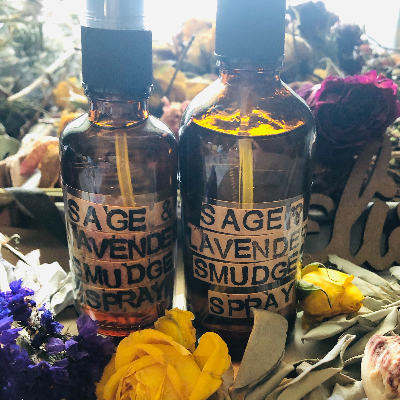 Lavender And Sage Smudge Spray