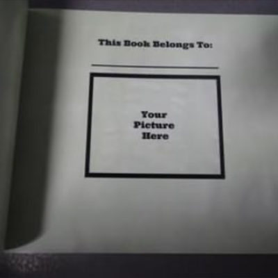 "Your Name" Is Lost At The Zoo - Book Only