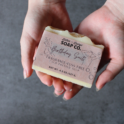 Birthday Suit Cold Pressed Soap