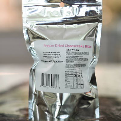 Freeze Dried Cheesecake Bites