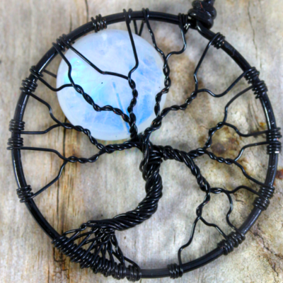 Full Moon Tree Of Life Pendant By Phoenixfire Designs