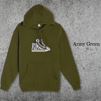 “Walk By Faith” Premium Embroidered Hoodie