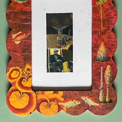 Mushroom Fish Picture Frame