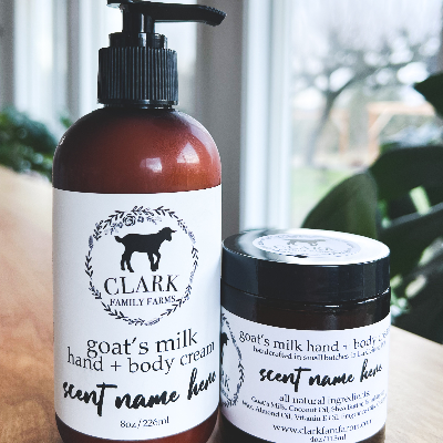 Goat's Milk Hand + Body Cream