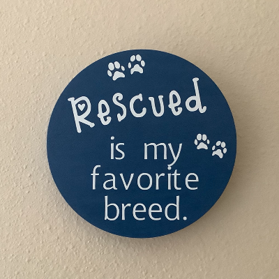 Sign - Rescued