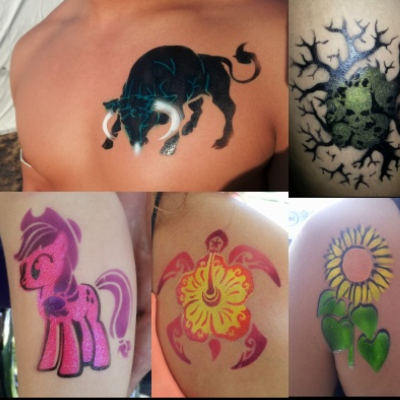 Temporary Airbrush Tattoos - FireFly Tattoos - Marketspread