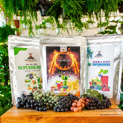 #1 Best Seller - Ring Of Fire 3 In 1, A Unique Blend Of Organic Superberries, Fruits,