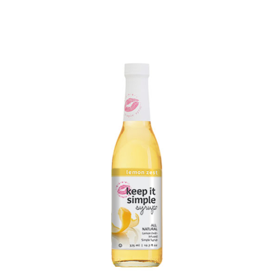 Lemon Zest-Infused Keep It Simple Syrup