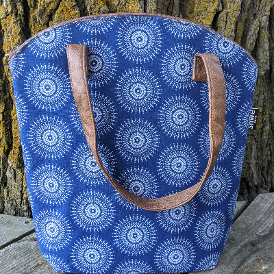 African Fabric Insulated Cooler Bags