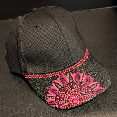 Handmade Hand Painted Ball Caps