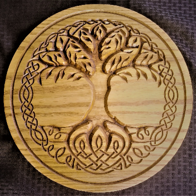 Carved Tree Of Life
