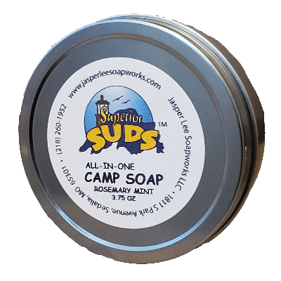 All-In-One Camp Soap In A Tin