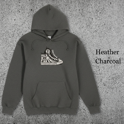 “Walk By Faith” Premium Embroidered Hoodie