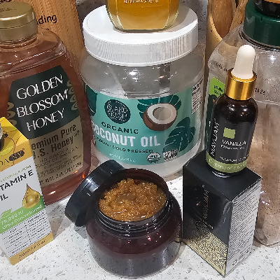 Turmeric And Honey Face/Body Scrub