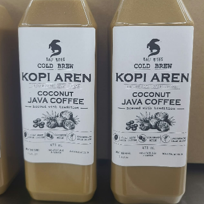 Javanese Cold Brewed Coconut Coffee ( Kopi Aren)