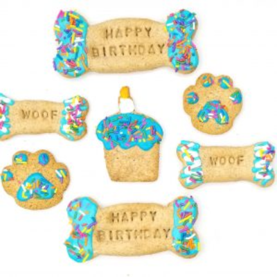 Birthday Dog Cookies