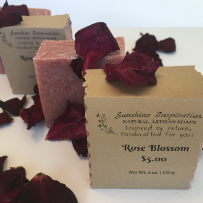 Natural Soap – Rose Blossom