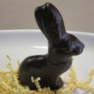 3-D Dark Chocolate Bunny