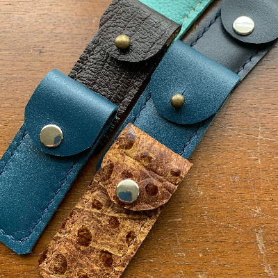 Leather Toothpick Cases