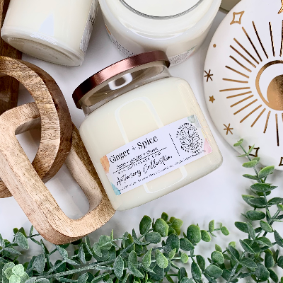 Ginger Spice Apothecary Coco-Soy Candle