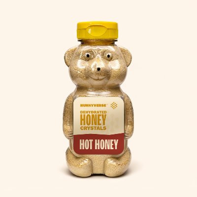 Dehydrated Honey Crystals - Hot - Bulk Pack - 12oz Pouch
