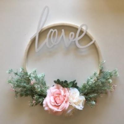 Handmade Wreaths And Signs
