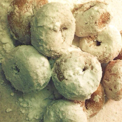 Powdered Sugar- Mini Donuts
