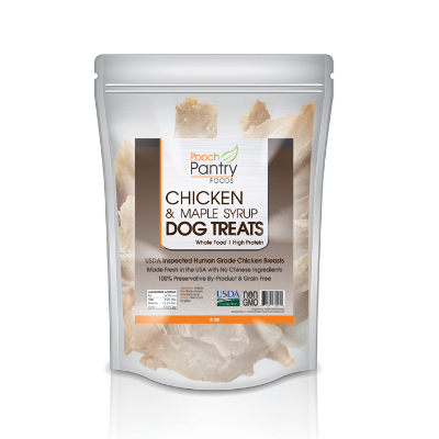 Chicken & Maple Syrup Dog Treats