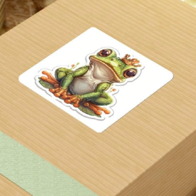 Frog Prince Sticker