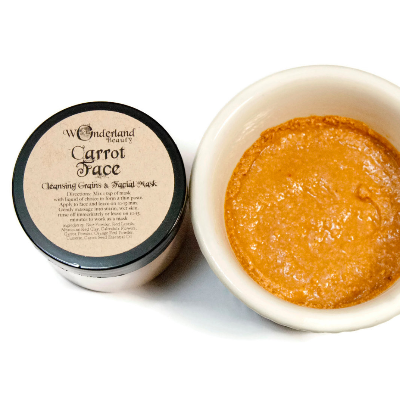 Carrot Face Facial Mask
