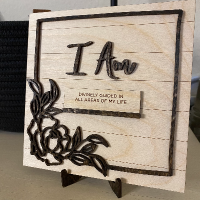 Positive Affirmation Desk Decor