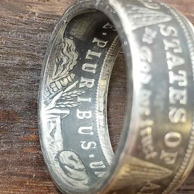 King of the Coin Rings US Morgan Coin Ring