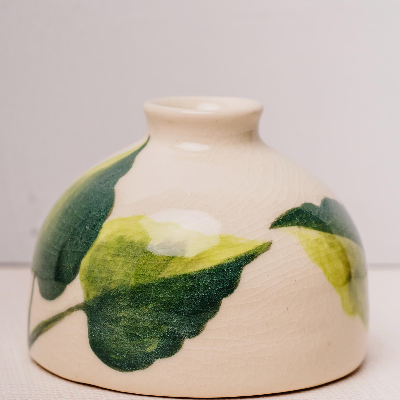 Hand Painted Bud Vase