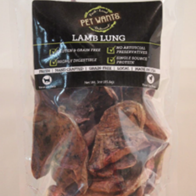 Freeze Dried Lamb Lung Dogs & Cats