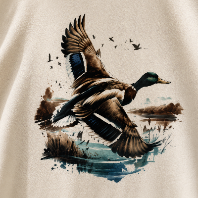 The Marshland Duck Graphic Tee