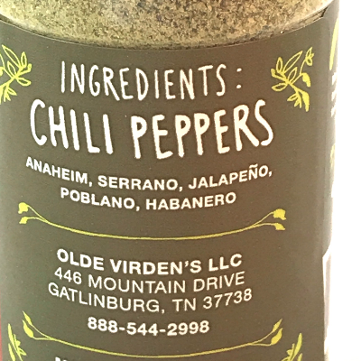 Spicy Verde Chili Pepper Blends