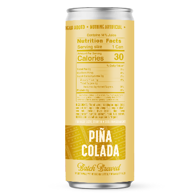 Pina Colada Probiotic Soda