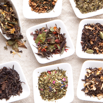 50 Variety Of Organic Loose Leaf Teas