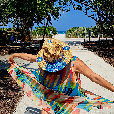 Sacred Eye Collection Hat – Handcrafted With Turkish Eye Details