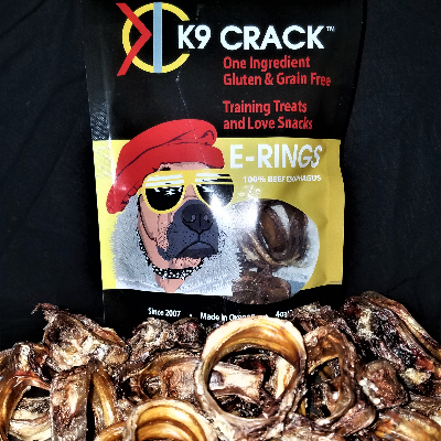 E-Rings - 100% Oregon Grass Fed Beef Esophagus (2oz And 4oz Bags)