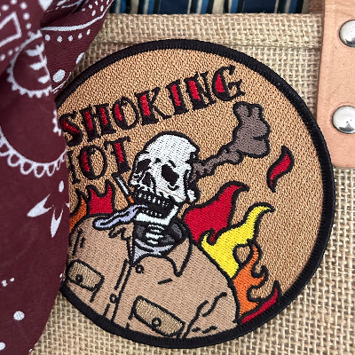 Smoking Hot Iron-On Patch